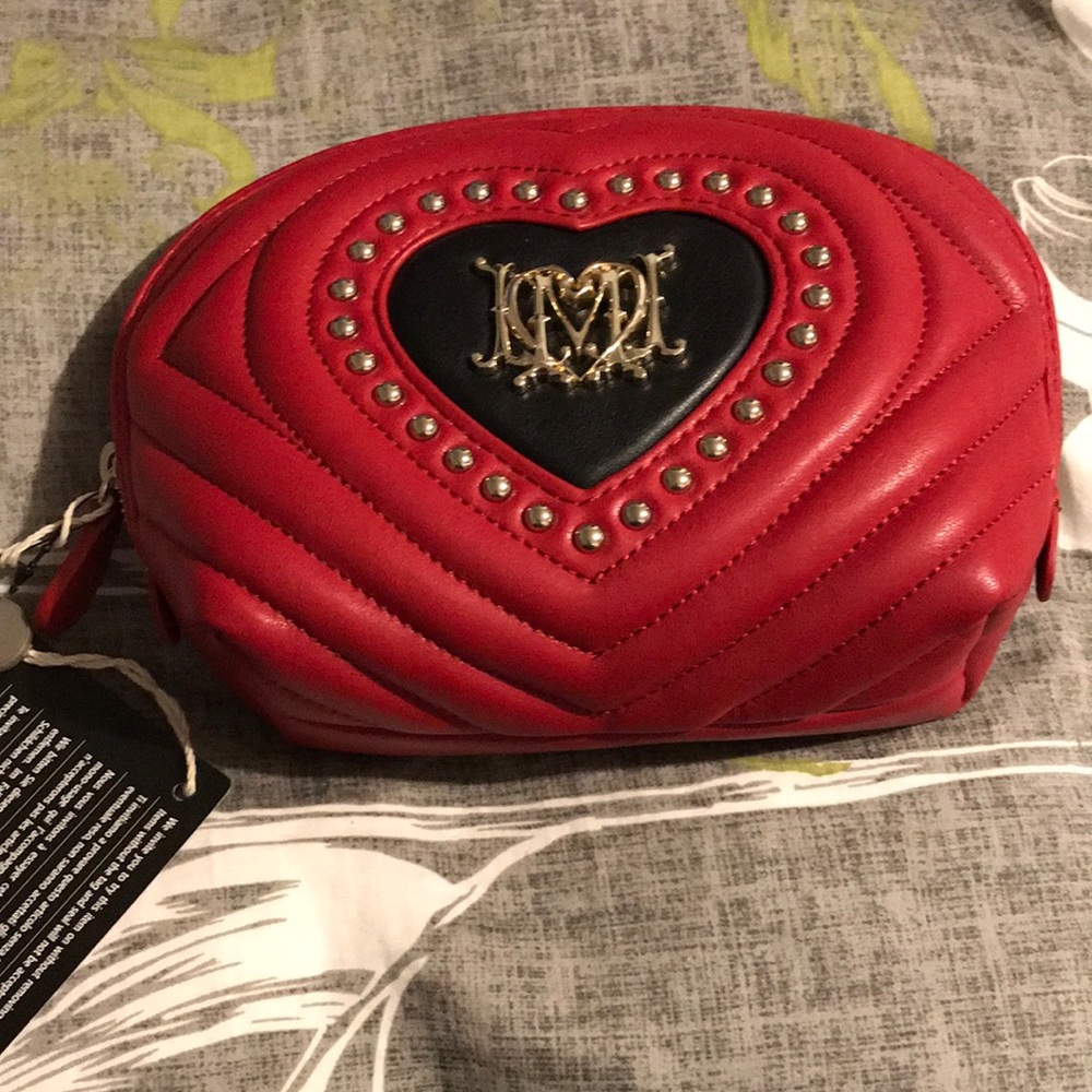 Moschino purse red.